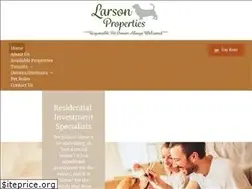 Sites similar to larsonproperties.info