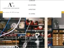 Sites similar to lartisan-costumier.com