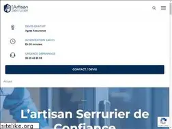 Sites similar to lartisan-serrurier.fr