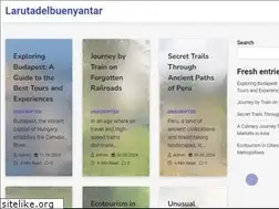Sites similar to larutadelbuenyantar.com