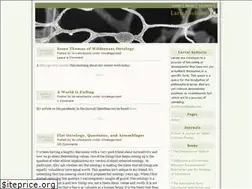 Sites similar to larvalsubjects.wordpress.com