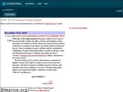 Sites similar to larvatus.livejournal.com