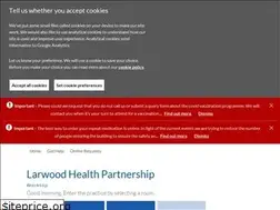 Sites similar to larwoodhealthpartnership.co.uk