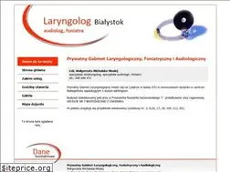 Sites similar to laryngolog-bialystok.com.pl