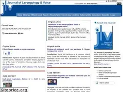 Sites similar to laryngologyandvoice.org