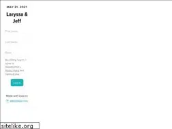Sites similar to laryssaandjeff.com