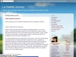 Sites similar to lasalettejourney.blogspot.com