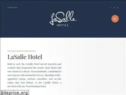 Sites similar to lasalle-hotel.com