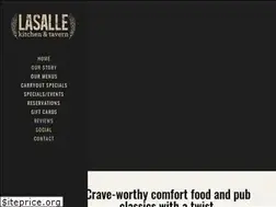 Sites similar to lasallekitchenandtavern.com