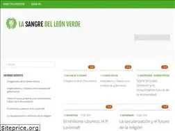 Sites similar to lasangredelleonverde.com