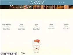 Sites similar to lasantanc.com