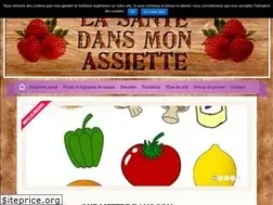 Sites similar to lasantedansmonassiette.com