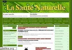 Sites similar to lasantenaturelle.net