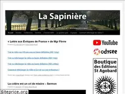 Sites similar to lasapiniere.info