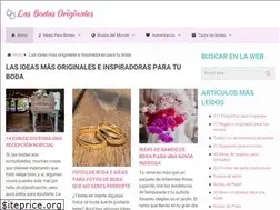 Sites similar to lasbodasoriginales.com