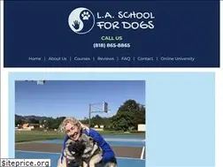 Sites similar to laschoolfordogs.com