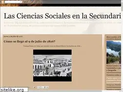 Sites similar to lascienciassocialesenlasecundaria.blogspot.com