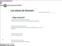 Sites similar to lasclasesdegonzalo.com