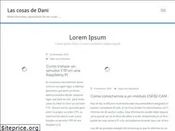 Sites similar to lascosasdedani.com