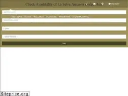 Sites similar to laselvajunglelodge.com