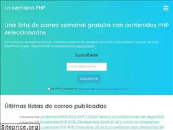 Sites similar to lasemanaphp.com