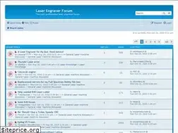 Sites similar to laserengraverforum.com