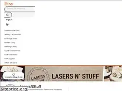 Sites similar to lasersnstuff.etsy.com