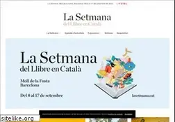 Sites similar to lasetmana.cat