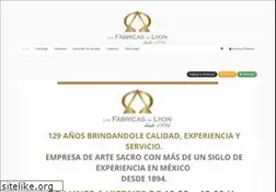 Sites similar to lasfabricasdelyon.com