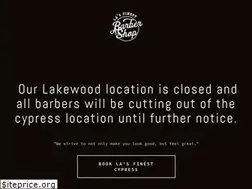 Sites similar to lasfinestbarbershop.com