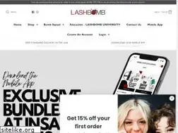 Sites similar to lashbomb.com