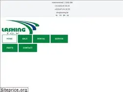 Sites similar to lashing.be