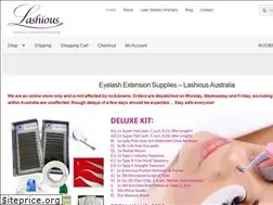 Sites similar to lashious.com.au