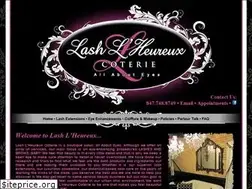 Sites similar to lashlheureux.com