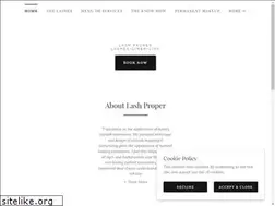 Sites similar to lashproper.com
