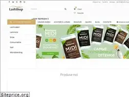 Sites similar to lashshop.md