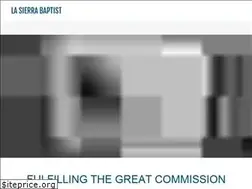 Sites similar to lasierrabaptist.com