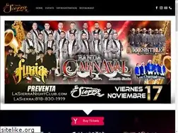 Sites similar to lasierranightclub.com