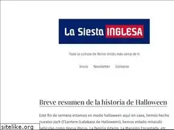 Sites similar to lasiestainglesa.com