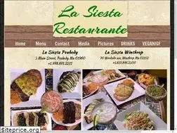 Sites similar to lasiestarestaurante.com