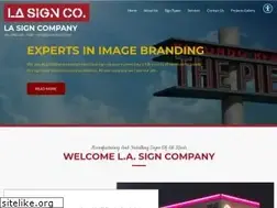 Sites similar to lasignco.com
