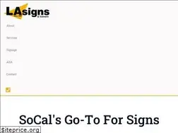 Sites similar to lasignsbanners.com