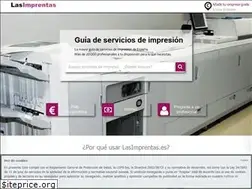 Sites similar to lasimprentas.es