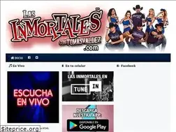 Sites similar to lasinmortalescontomasvaldez.com