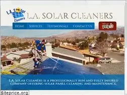 Sites similar to lasolarcleaners.com