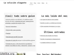 Sites similar to lasolucionelegante.com