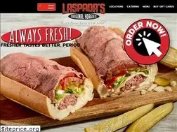 Sites similar to laspadashoagies.com