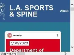 Sites similar to lasportsandspine.com