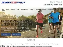 Sites similar to lasportsmassage.com