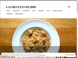 Sites similar to lasrecetasdebibi.wordpress.com